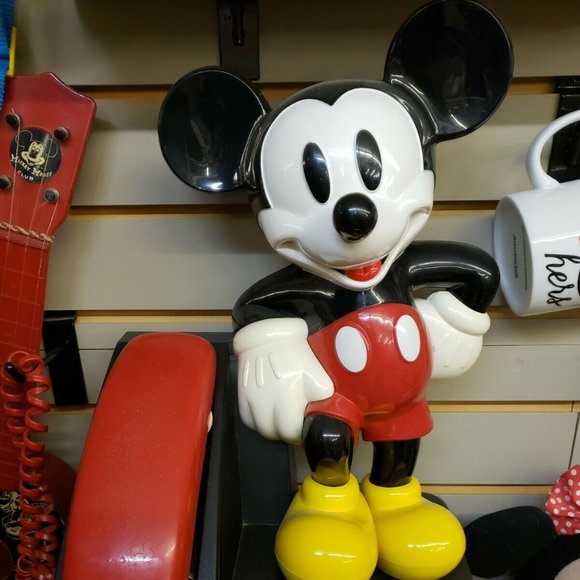 collectible Mickey Mouse Disney standing telephone complete - Picture 1 of 2